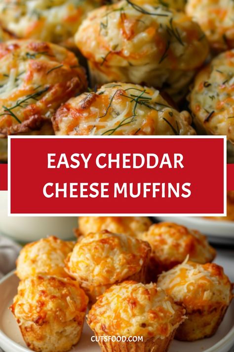 Easy Cheddar Cheese Muffins. Bursting with sharp cheddar cheese and aromatic herbs, these muffins are perfect for breakfast, brunch, or as a delightful snack any time of day. With a golden crust and a tender crumb, they’re guaranteed to become a new favorite in your Savoury Muffins, Grilled Turkey Recipes, Cheddar Muffins, Savory Muffins Recipes, Coleslaw Recipe Easy, Savory Cheese, Cheese Muffins, Savory Muffins, Muffin Tin Recipes