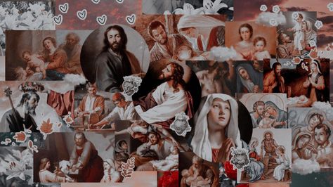 Catholic Computer Wallpaper, Wallpaper Pc 4k, Catholic Aesthetic, Catholic Wallpaper, Church Aesthetic, Wallpaper Notebook, Catholic Decor, Jesus Artwork, Wallpaper Computer