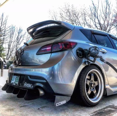 Mazda 2 Hatchback Modified, Mazdaspeed 3 Modified, Mazda 3 Hatchback Modified, Mazda 3 Hatch, Mazda Jdm, Mazda Mps, Mazda 3 Mps, Car Sticker Ideas, Mazdaspeed 3