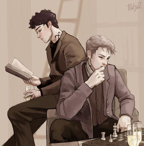 Jem And Will Fan Art, Will And Jem Fanart, Jem Fanart, The Infernal Devices Fan Art, Infernal Devices Fan Art, Shadow Hunters Book, Six Fanarts, Jem Carstairs, Shadowhunters Series