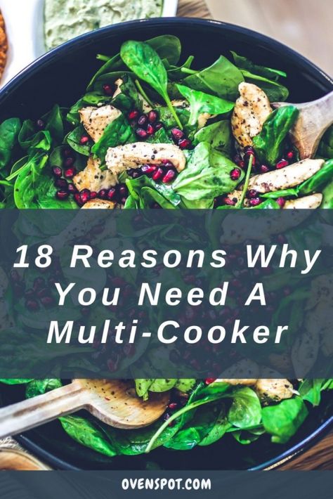 Are you still investigating the idea of purchasing a multi-cooker and need a little assistance? I have laid it out in simple terms in this article. Check it out to help make the decision. #instantpot #crockpot #recipes #onepotcooking Aroma Multi Cooker Recipes, Multicooker Recipes, Multi Cooker Recipes, One Pot Cooking, Multi Cooker, Steamed Fish, Ninja Foodi, Cooking Appliances, Pressure Cooking