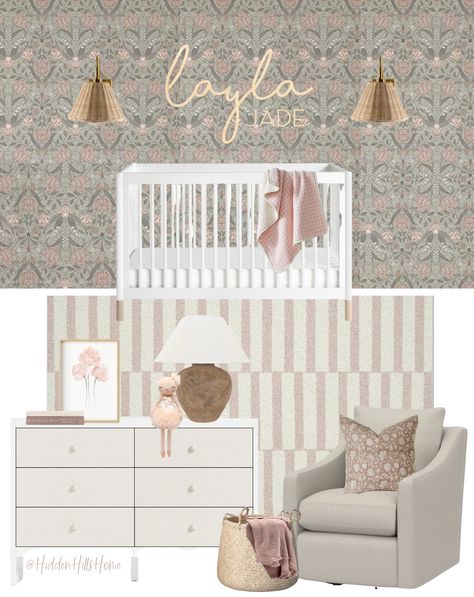 Shop Babyletto Gelato 4-in-1 … and other curated products on LTK, the easiest way to shop everything from your favorite creators. Pink And Sage Green Nursery, Sage Pink Nursery, Sage And Blush Nursery, Sage Green And Pink Nursery, Sage And Pink Nursery, Pink And Green Floral Wallpaper, Sage Green And Blush Bedroom, Pink Nursery Wallpaper, Sage Green Nursery