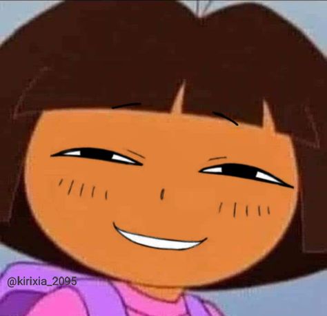 Dora Funny Face, Dora The Explorer Memes Humor, Dora Matching Pfp, Dora Funny Pictures, Dora Aesthetic Profile, Dora Istrazuje, Dora The Explorer Aesthetic, Dora The Explorer Funny, Dora Pfp