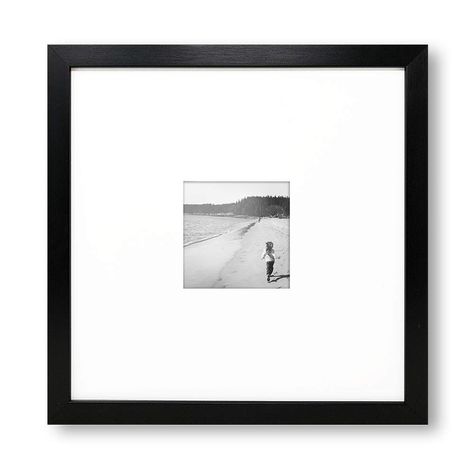 Instagram Wall, White Photo Frames, Black Photo Frames, Box Photo, Picture Frame Colors, Frame Square, Hall Decor, Black Picture, Wall Frames