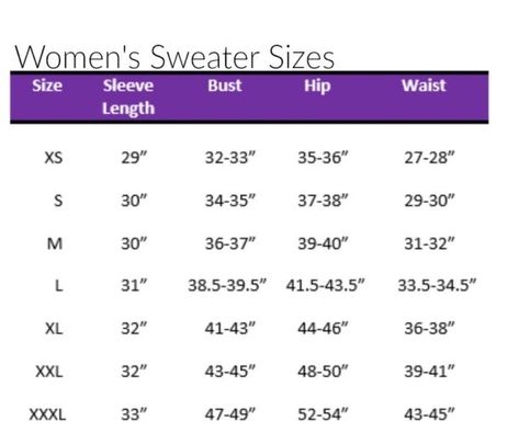 Sizing Charts For Crochet and Knitting - The Lavender Chair Crochet Patterns Clothes, Crochet Sweater Pattern Free Women, Trendy Crochet Patterns, Crochet Headband Pattern Free, Ideas For Crochet, Irish Crochet Dress, Crochet Sweater Pattern Free, Crochet Size, Crochet Headband Pattern