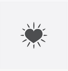 Shining Heart Tattoo, Sun And Heart Tattoo, Sun Heart Tattoo, Heart Sun Tattoo, 3 Hearts Tattoo, Hart Icon, Sunshine Heart, Tattoo Sonne, Pen Pal Kit