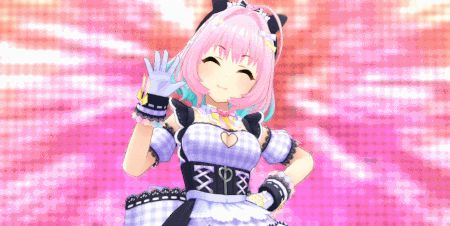 Riamu Yumemi Gif, Riamu Yumemi Banner, Idolmaster Gif, Idol Master Gif, Pink Banner Gif, Ems Humor, Idolmaster Cinderella Girls, Yumeko Jabami, Banner Gif