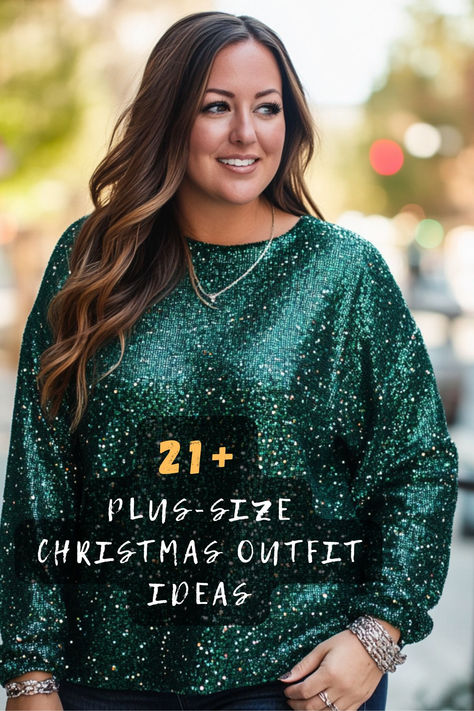 Slay the season with these 21 plus-size Christmas outfit ideas! From bold red dresses to cozy plaid looks, find the perfect style for every holiday occasion. Tap to explore all the festive vibes 🎄✨. #PlusSizeFashion #HolidayOutfits #ChristmasStyle Christmas Outfit Plus Size Women, Holiday Outfit Plus Size, Christmas Eve Outfits Plus Size, Curvy Holiday Outfits, Christmas Plus Size Outfits, Curvy Christmas Outfit, Christmas Attire For Women, Christmas Outfit Curvy, Christmas Outfits Plus Size