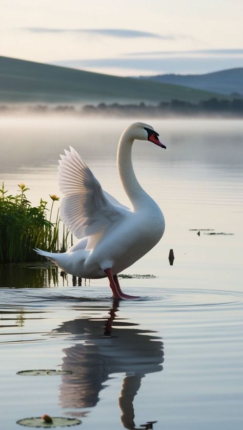 A flock of migratory birds flying in a V-formation across a golden sunset sky, symbolizing their long-distance journeys Tundra Swan, Birds Nature, Migratory Birds, Incredible Creatures, Animal Facts, Swallows, Swans, Bird Lovers, Bird Watching