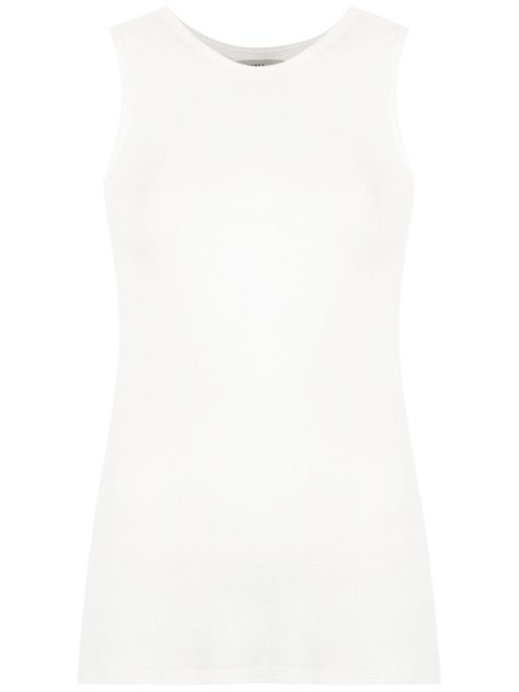 EGREY . #egrey #cloth # Ribbed Knit Tank Top, Tank Top White, Versace Outfit, City Dress, Cotton Tank Top, Summer Beach Wear, Knit Tank, Knitted Tank Top, Ballet Flat Shoes