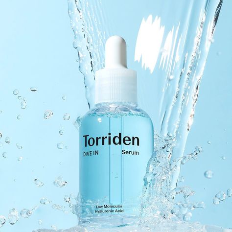 𝐓𝐨𝐫𝐫𝐢𝐝𝐞𝐧_global (@torriden) • Instagram photos and videos Summer Cosmetic, Cosmetic Packaging Design, Beauty Products Photography, Moisturizing Serum, Hydrating Serum, Sun Cream, Cosmetic Packaging, Skin Texture, Beauty Product