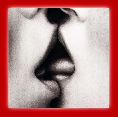 Kiss Close Up Of A Kiss, Kiss Mark Aesthetic, Close Up Film, Ap Portfolio, Logo Reference, Tongue Kissing, Kiss Mark, Kiss Print, Lower Lip