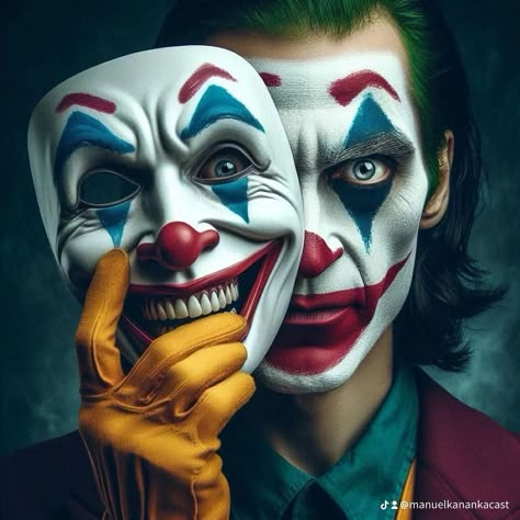 The Joker Painting, Clown Reference, Joker Photos Hd, Circus Artwork, Joker Villain, New Joker, Joker Photos, Joker Joker, Joker Mask