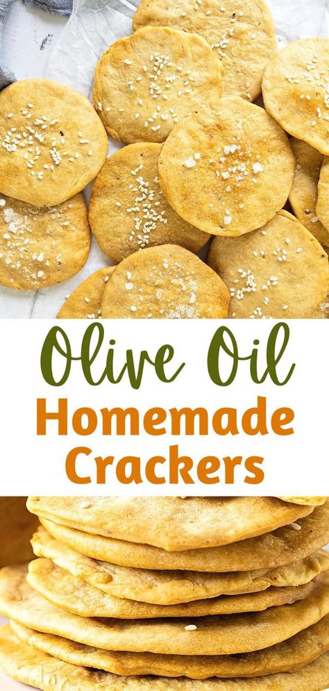 Homemade Charcuterie Crackers, Homemade Almond Crackers, Clean Eating Crackers, Homemade Saltines Recipe, Homemade Whole Grain Crackers, Healthy Seeded Crackers, Pita Crackers Recipe, Pizza Crackers Recipe, Diy Healthy Crackers