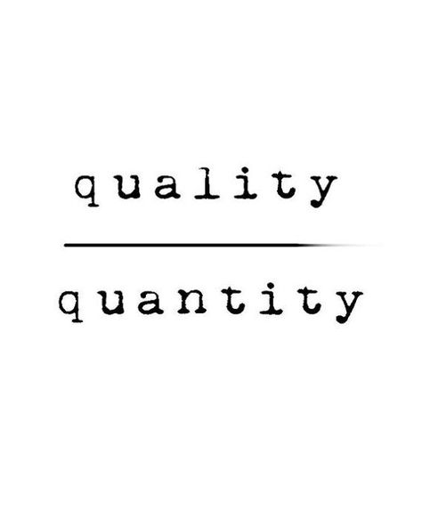 Quality Over Quantity Quotes, Quality Vs Quantity, Short Phrases, Black & White Quotes, Decor Black And White, Black And White Picture Wall, Quality Over Quantity, Vision Board Manifestation, Birthday Captions