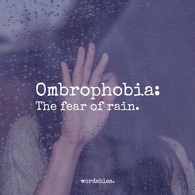 ombrophobia Phobia Definitions, Boost Vocabulary, Phobia Words, Psychological Tips, Uncommon Words, Word Nerd, Weird Words, Unusual Words, Good Vocabulary