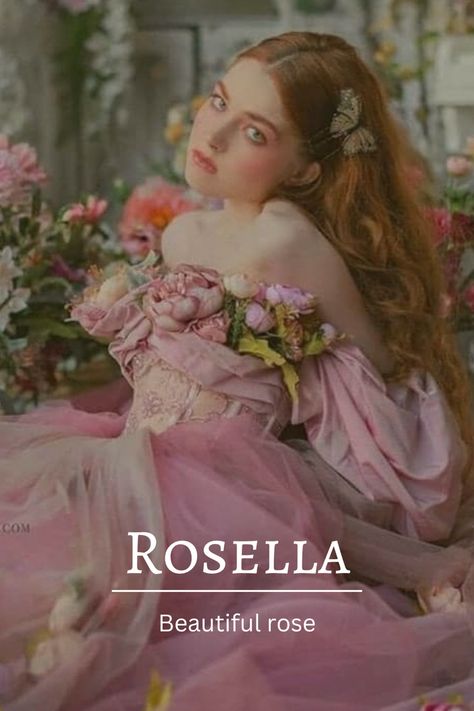 Names That Mean Rose, Mystical Names, Feminine Names, Fantasy Character Names, Character Inspiration Girl, Female Character Names, Unique Girl Names, Meaningful Names