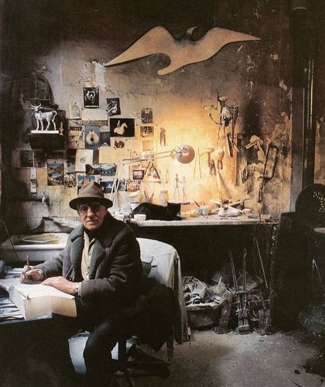 Diego Giacometti at his studio on rue Hippolytus-Maindron. Photo by Robert Freson Diego Giacometti, Bazaar Istanbul, Grand Bazaar Istanbul, Bronze Casting, Byzantine Empire, Grand Bazaar, House Garden, Recycled Silver, Ancient Civilizations