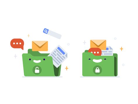 Folder Guy by Matt Anderson | Dribbble | Dribbble Encrypted Messages, Matt Anderson, Folder Icon, Youtube Logo, Illustration Character, Game Icon, Messaging App, Flat Icon, Flat Illustration