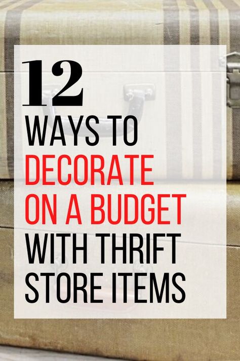 Trash To Treasure Ideas, Thrift Store Diy, Thrift Store Decor, Diy Home Accessories, Thrift Store Shopping, Thrift Store Crafts, Budget Home Decorating, Home Decor On A Budget, Upcycle Decor