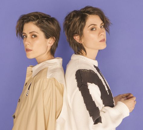 Tegan and Sara share confessional track Dont Believe The Things They Tell You (They Lie) Forever My Lady, Indie Pop Bands, Definitely Maybe, Tegan And Sara, Queer Fashion, Punk Hair, Indie Pop, Synth Pop, New Haircuts