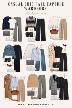 Fall Women’s Outfit 2024, Women's Autumn Outfits Over 50, Autumn Woman Outfits, Fall Outfits Women Europe, Women’s Autumn Outfit Ideas, Classic Outfits Ideas, Feminine Capsule Wardrobe Fall, Autumn Outfits In Europe Women, Fall Casual Capsule Wardrobe