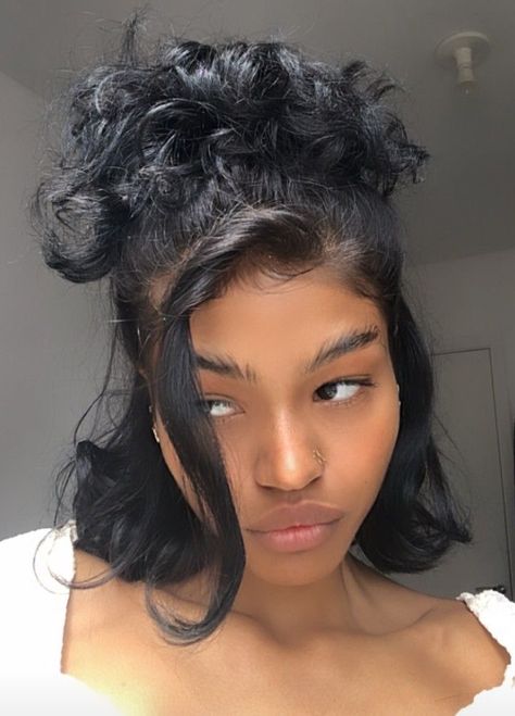 Twisted Hair, Beauty Hairstyles, Effortless Beauty, American Woman, Hairstyles For Short Hair, Baddie Hairstyles, Afro Hairstyles, Aesthetic Hair, Pretty Hairstyles