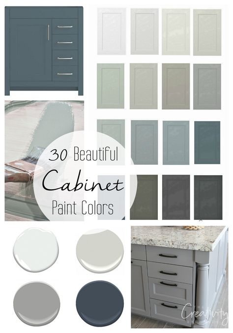 The Creativity Exchange, Cabinet Color Ideas, Bathroom Cabinet Colors, Kitchen Cabinets Color Combination, Kitchen Cabinet Color Ideas, Painting Bathroom Cabinets, Painted Kitchen Cabinets Colors, Cabinet Paint, Best Kitchen Cabinets