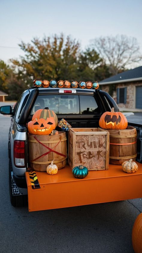 Transform your truck's bed into a Halloween extravaganza with these easy DIY trunk or treat ideas Whether you're looking for church-themed decor or simple and cheap Disney-inspired decorations we've got you covered Discover easy printable plans for an unforgettable Halloween church event or football-themed trunk or treat setup Get creative with these easy and affordable DIY Halloween trunk or treat ideas that will surely impress Pumpkin Trunk Or Treat, Diy Trunk Or Treat Ideas, Diy Trunk Or Treat, Halloween Trunk Or Treat Ideas, Diy Trunk, Halloween Trunk Or Treat, Church Volunteers, Trunk Or Treat Ideas, Disney Cheap