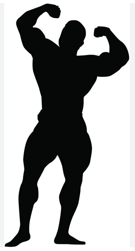 Body Builder Art, Bodybuilding Logo, Gym Icon, Chalkboard Art Quotes, Powerlifting Training, Body Building Tips, Gym Wall Decal, Gym Wallpaper, Gym Art