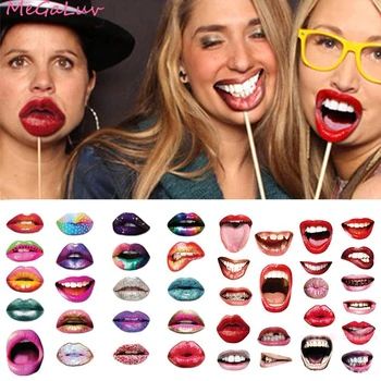 40pcs Party Photo Booth Props Funny Mouth Lip Photo Booth Prop Funny Mouth DIY Set Selfie Props Accessories for BirthdayWedding|Photobooth Props| - AliExpress Photobooth Props Wedding, Photo Booth Birthday Party, Funny Lips, Photo Booth Props Birthday, Christmas Photo Booth Props, Foto Props, Lips Photo, Fun Wedding Decor, Photobooth Props