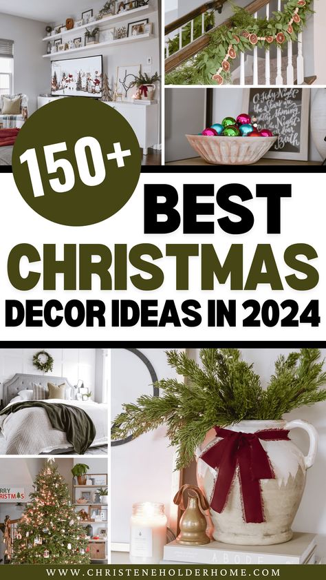 Get ready to deck the halls with the best Christmas decor trends for 2024! From modern minimalist styles to classic, cozy touches, discover how to create a festive atmosphere in your home this holiday season. Explore our top picks for wreaths, ornaments, garlands, and more to make your space merry and bright! Christmas Gift Giving Games, Gift Giving Games, 2024 Christmas Decor Trends, Christmas Decor 2024, Gift Exchange List, Christmas Gift Exchange Themes, Gift Exchange Themes, Glam Holiday Decor, Christmas Gift Exchange Games