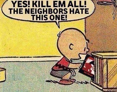 I just love Charlie Brown's music choice!! Playlist Cover Photo Funny, Spotify Metal Playlist Covers, Rock And Roll Playlist Cover, Playlist Covers Metal, Classic Rock Playlist Cover, Metal Spotify Cover, Heavy Metal Playlist Cover, Metal Spotify Playlist Covers, Metallica Playlist Cover