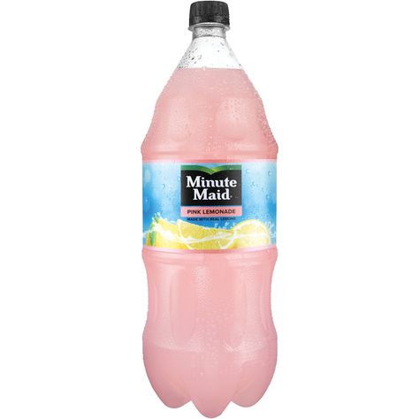 Minute Maid Pink Lemonade, Minute Maid Lemonade, Lemon Lemonade, Pink Fruit, Lemonade Drinks, Minute Maid, Pink Foods, Fruit Drinks, Cute Cups