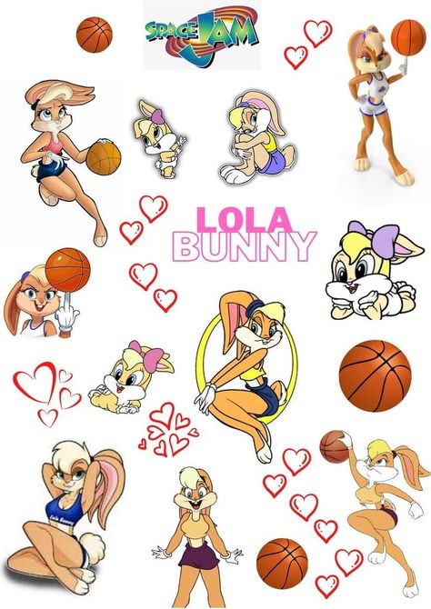 Bugs And Lola, Bunny Stickers, Nails Stickers, Lola Bunny, Bunny Tattoos, Bunny Nails, Looney Tunes Cartoons, Pretty Tattoos For Women, Bunny Wallpaper