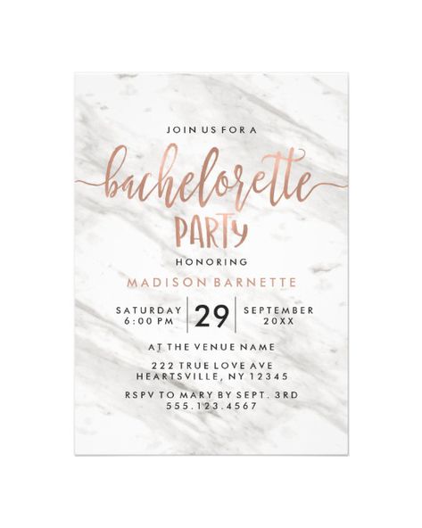 Bachelorette Party Etiquette, Rose Gold Bachelorette Party, Rose Gold Bachelorette, Sweet 15 Invitations, Gold Bachelorette Party, Gold Bachelorette, Bachelorette Weekend Invitations, Bachelorette Party Invitation, Awesome Bachelorette Party