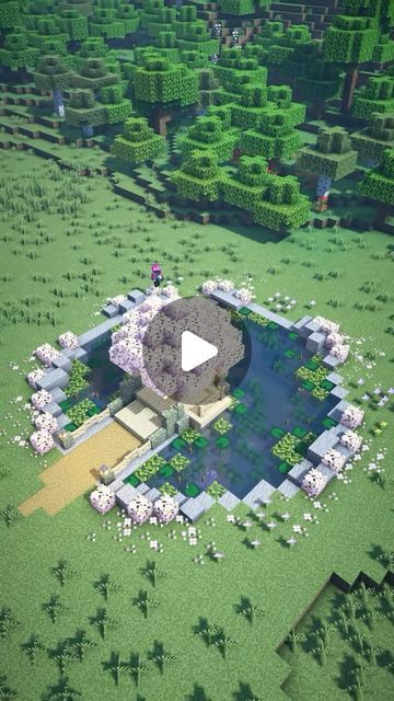 Pond Minecraft Ideas, Underground Minecraft Base, Underground Base Minecraft, Pond Minecraft, Minecraft Underground Base, Minecraft Pond, Minecraft Underground, Minecraft Base, Minecraft Garden