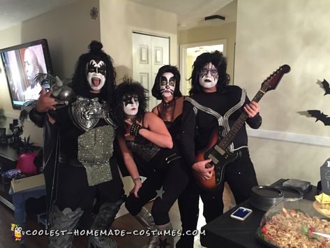 Homemade Costume from Hell - KISS the Demon Kiss Costume Diy, Sketchers Boots, Kiss Costume, Homemade Costume, Homemade Costumes, Diy Halloween Costume, Costumes Diy, Halloween Costume Contest, Diy Costume