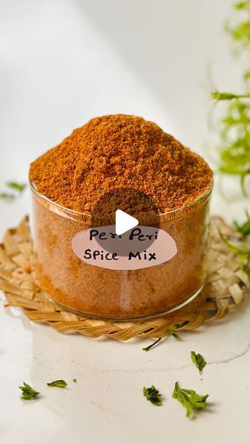 Priya Taparia - Flavourful Food on Instagram: "✨Peri- Peri Spice Mix✨  Peri Peri Masala is an indian spice mix orginated from Spain, Portugese, South Africa. Peri Peri or Piri Piri means pepper pepper. The term peri peri orginally refers to the spicy sauces and spices powders. It is also caled Piri Piri Masala. With chilli powder & flakes, garlic, spice powders & herbs, I am sure you are going to love this spicy masala.  Peri peri masala can be prepare in just 5 mins. Store it in an airtight container for upto 1 month. Toss it into your favourite French fries, wedges, makhanas, rice, pastas etc anytime to enjoy a fiery treat🌶️  ✨Peri- Peri Spice Mix✨ Ingredients : Dried Oregano - 1 tsp Chilli flakes - 2 tsp Dried Parsley - 2 tsp Kashmiri red chilli powder - 3 tbsp Dried Garlic powder - 1 Peri Peri Masala Recipe Indian, Peri Peri Masala Recipe, Peri Peri Chips, Fries Wedges, Peri Peri Fries, Peri Peri Masala, Peri Peri Sauce Recipe, Spicy Sauces, Indian Spice Mix