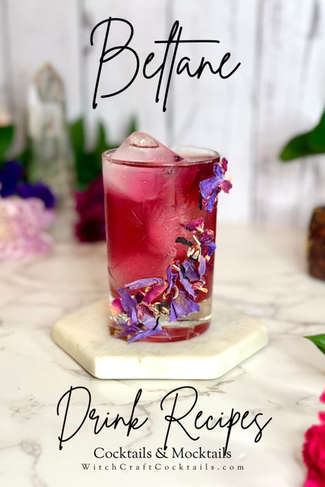 Celebrate Beltane with a magical drink recipe!  From floral tea drinks, to ones with fresh berries,   there’s a Beltane recipe for everyone. Beltane Foods, Beltane Food, Beltane Celebration, Beltane Recipes, Celebrate Beltane, 8 Sabbats, Recipes Drinks, Tea Drinks, Recipes Delicious