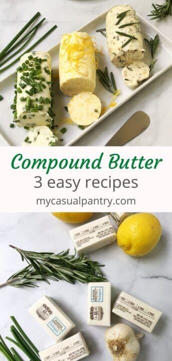 Steak Butter Recipe, Flavored Butter Recipes, Butter Recipes Homemade, Flavored Butters, Compound Butter Recipe, Compound Butters, Herb Butter Recipe, Garlic Confit, Rich Homie Quan