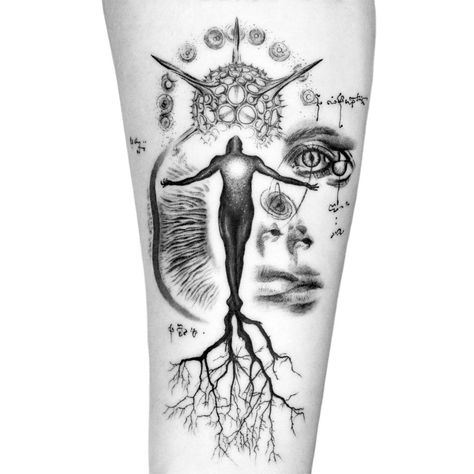 Alchemy Tattoo, Create A Tattoo, Single Needle Tattoo, Forearm Tattoo Design, Arm Band Tattoo, Spiritual Tattoos, Tattoo Portfolio, Popular Tattoos, Tattoo Placement