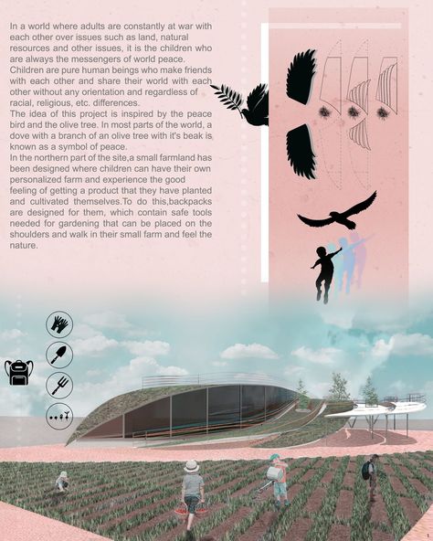 Sense of Imagination | Conceptual Architecture Project Birds Architecture, Poster Arsitektur, Concept Diagrams, Freelance Architect, Thesis Inspiration, Peace Bird, Web Portfolio, Concept Models Architecture, Cool Optical Illusions