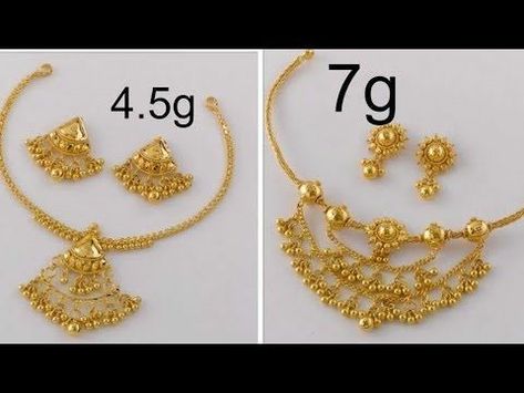 Necklaces Simple, Necklaces Ideas, Pure Gold Jewellery, Diamond Heart Pendant Necklace, Gold Jewelry Simple Necklace, Beautiful Gold Necklaces, Earring Sets, Gold Pendant Jewelry, Gold Jewelry Sets