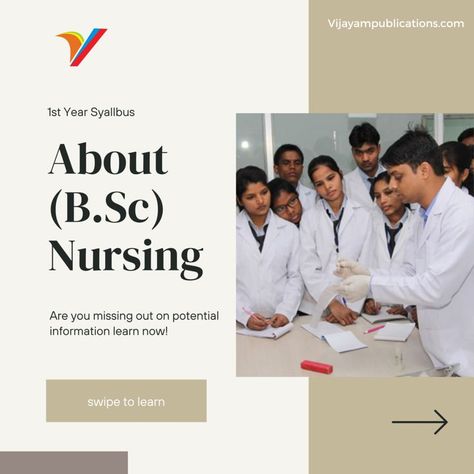 BE AT THE TOP OF YOUR GAME!

Know it all about BSc Nursing to stay ahead of competition!

Get information, updates and best books for BSc nursing at Vijayam Publications

For more details visit our vijayam publication in vijayawada
Follow us -
@vijayam.publications

Contact us -
8885414000
vijayampublicationsvja@gmail.com Bsc Nursing, Nature Photography Flowers, Nursing Books, Know It All, Best Books, Medical Students, Follow Us, Good Books, Nursing