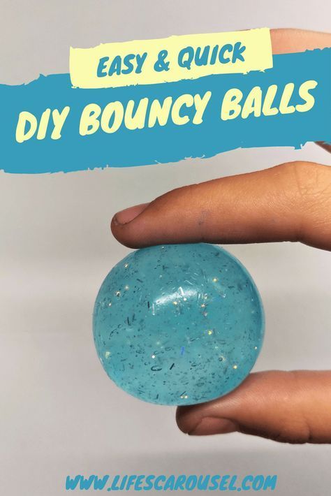 Diy Bouncy Balls, Vetenskapliga Experiment, Diy Unicorn, Bouncy Ball, Kid Experiments, Bouncy Balls, Diy Projects For Kids, Diy Activities, Fun Crafts For Kids