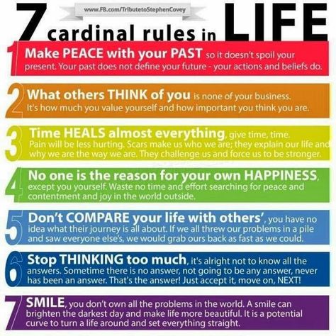 7 habits of highly effective people printables - Google Search Rules In Life, What Others Think, Message Positif, Good Advice, Great Quotes, Inspirational Words, Yoga Poses, Life Lessons, Get Fit