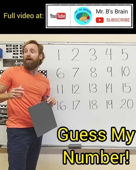 Math Exploration Kindergarten, Guess My Number Game, Number Recognition Activities 11-20 Math Games, Number Recognition Activities To 100, Numeral Recognition Activities, Number Game Kindergarten, Number Recognition Activities 1st Grade, Number Sense Kindergarten Freebie, Guess My Number Game Math