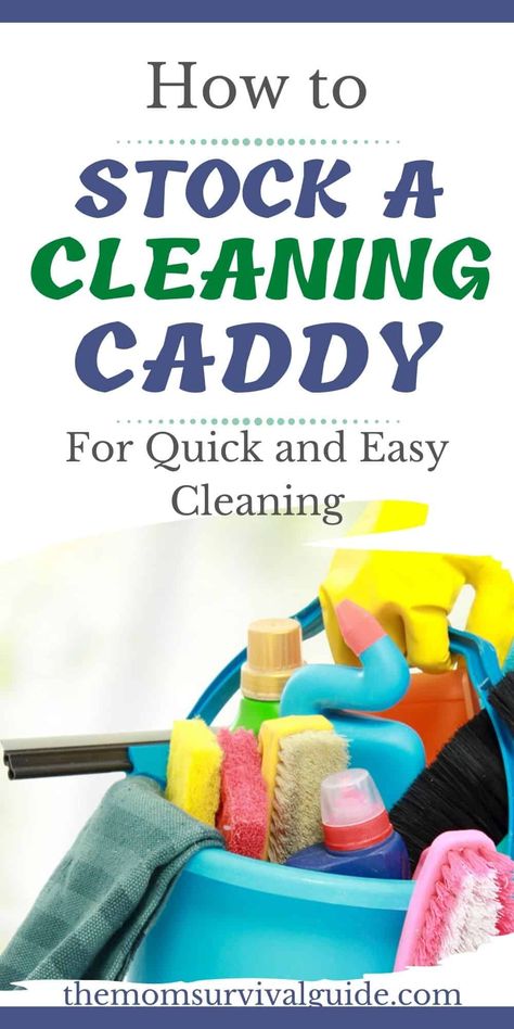 This is a list of the best items to stock a cleaning caddy. Make cleaning your home more efficient and less time consuming by using a cleaning caddy. Cleaning caddies can be a great way to make cleaning faster and easier. There are also some cleaning caddy ideas for if you don't want to buy a caddy. Check out this post to find out more. #cleaninghacks #fastcleaningtips #momlife #stayathomemom Cleaning Caddy Ideas, Cleaning Caddy Essentials, Vinegar Cleaning Solution, Using Vinegar To Clean, Spring Cleaning Schedules, Cleaning Caddy, Vinegar Uses, Vinegar Cleaning, Deep Cleaning Tips