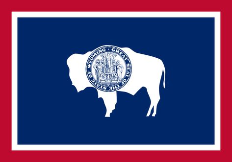 Wyoming Flag, Us States Flags, Brand Palette, Wyoming State, Business Email, Montana State, Sales Leads, Deer Family, Elk Antlers